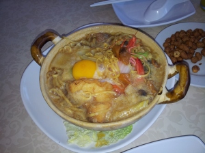 Hokkien seafood noodle at Nanyang Executive Cafe