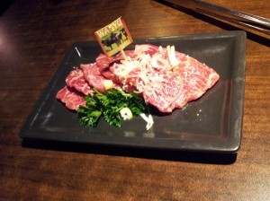 Japanese BBQ - Wagyu beef at Gyu Kaku